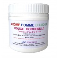 Colorant rouge pour Pomme d'Amour Cochenille en poudre 250 grs 