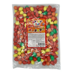 Macédoine Gassy Fruit Mix Bubble Gum Sachet de 2 kilos